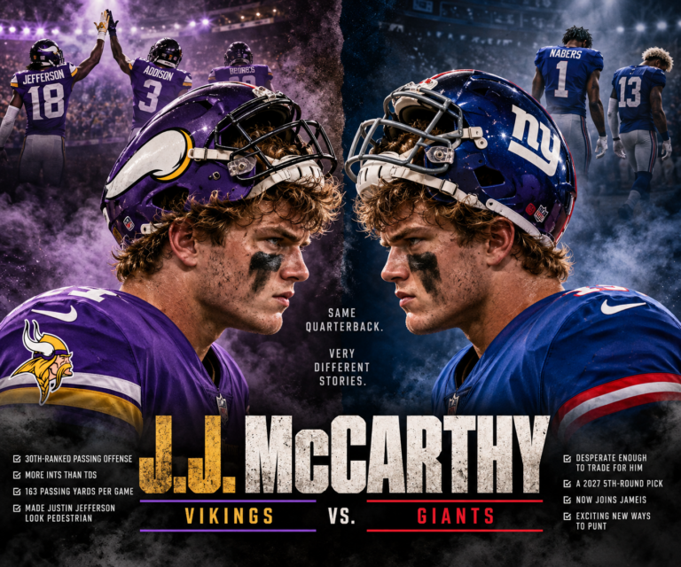GIANTS GET FLEECED; VIKINGS LAUGH ALL THE WAY TO THE DRAFT